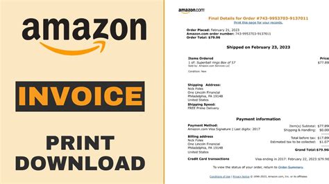 How to Print a Receipt on Amazon: A Comprehensive Guide